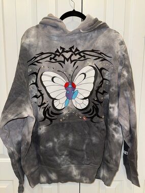 Pokemon Beige Pullover with Blue Branded Label